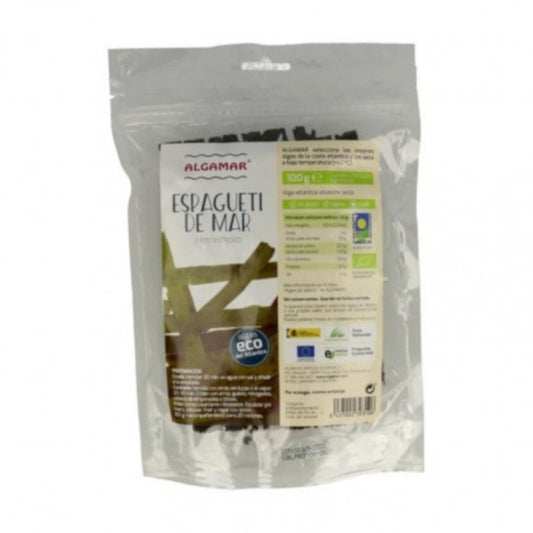 Algamar Alga Espagueti de Mar Bio 100 g-1
