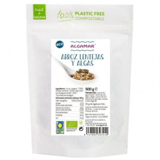 Algamar Arroz, Lentejas y Algas Eco 500 g-1
