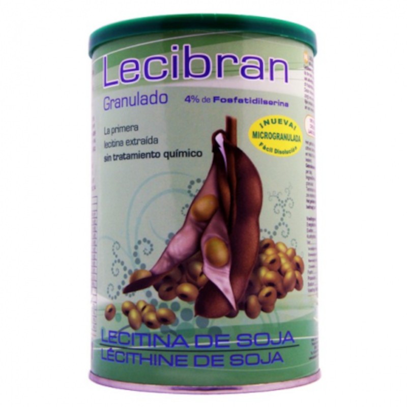 Almond Lecibran Nature Soja Granulada 400 g-1