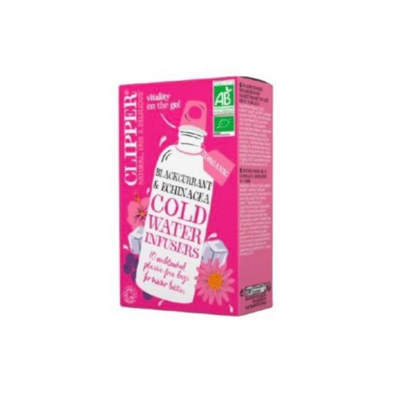 Cupper Infusión Fría con Grosella Negra y Equinácea Bio 10 Bolsas-1