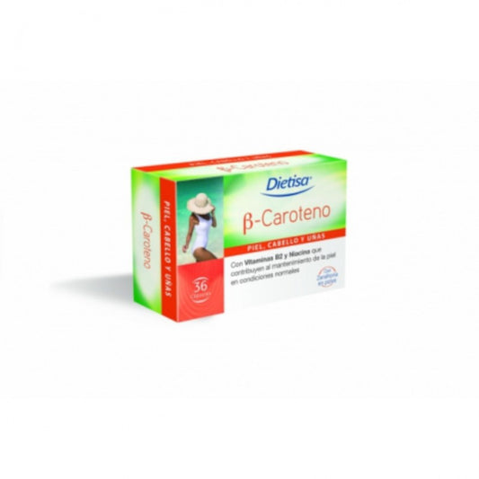 Dietisa Beta Caroteno 36 Cápsulas-1