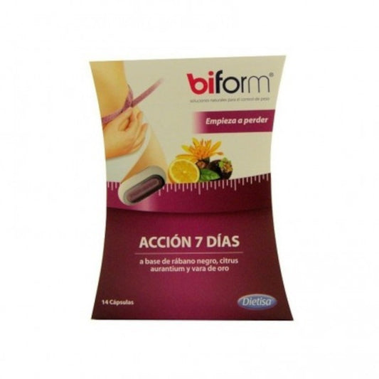 Dietisa Biform Acción 7 Días 14 Cápsulas-1