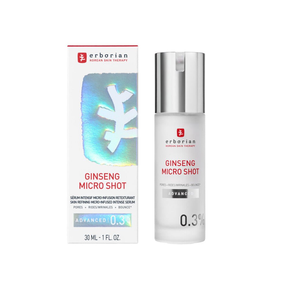 Erborian Ginseng Micro Shot 0.3 Anti-Aging Serum – 30 ml