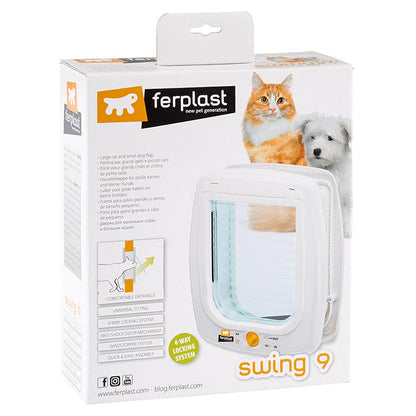 Ferplast Puerta Swing 9 Set Bianco 1.204kg