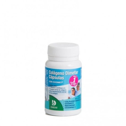 Dimefar Colágeno con Ovomet 30 Cápsulas-1