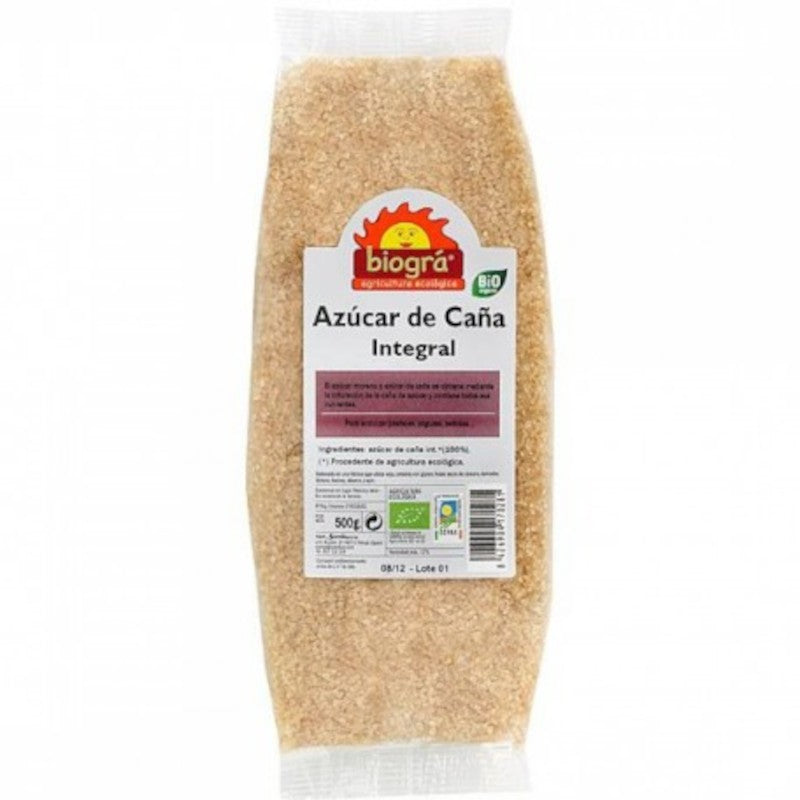 Biogra Azúcar Integral de Caña Bio 500 g-1