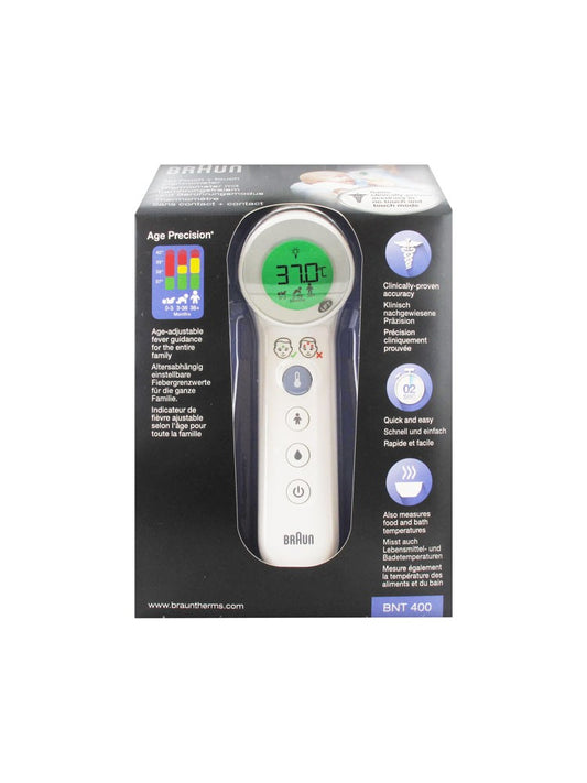 Thermomètre sans contact BRAUN + contact BNT 400