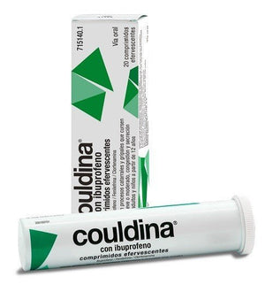 Couldina con Ibuprofeno 20 Comprimidos Efervescentes-1