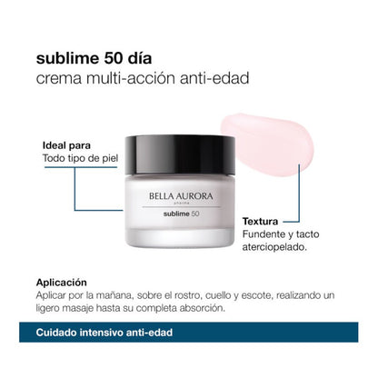 BELLA AURORA Sublime 50 Crema Multiacción Día SPF20 50ml-4