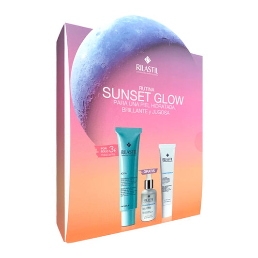 Rilastil Sunset Glow: Mascarilla 75ml + Sérum 15ml + Gel Crema 40ml-1