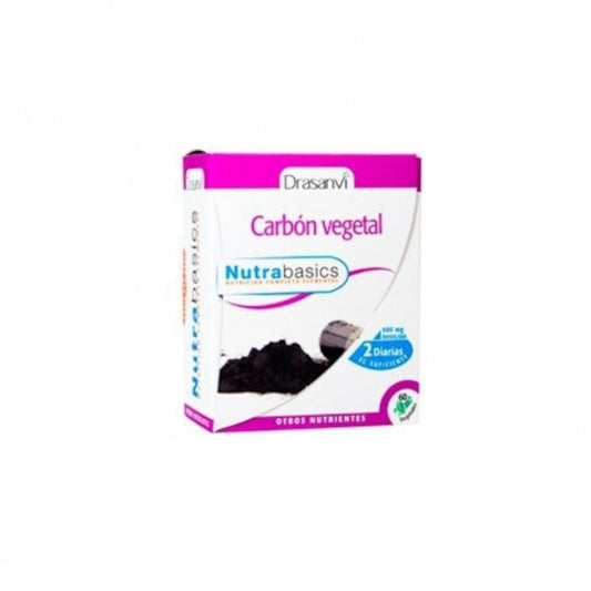 Drasanvi Nutrabasics Carbón Vegetal 60 Cápsulas-1