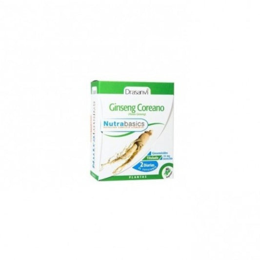 Drasanvi Nutrabasics Ginseng Coreano 60 Cápsulas-1