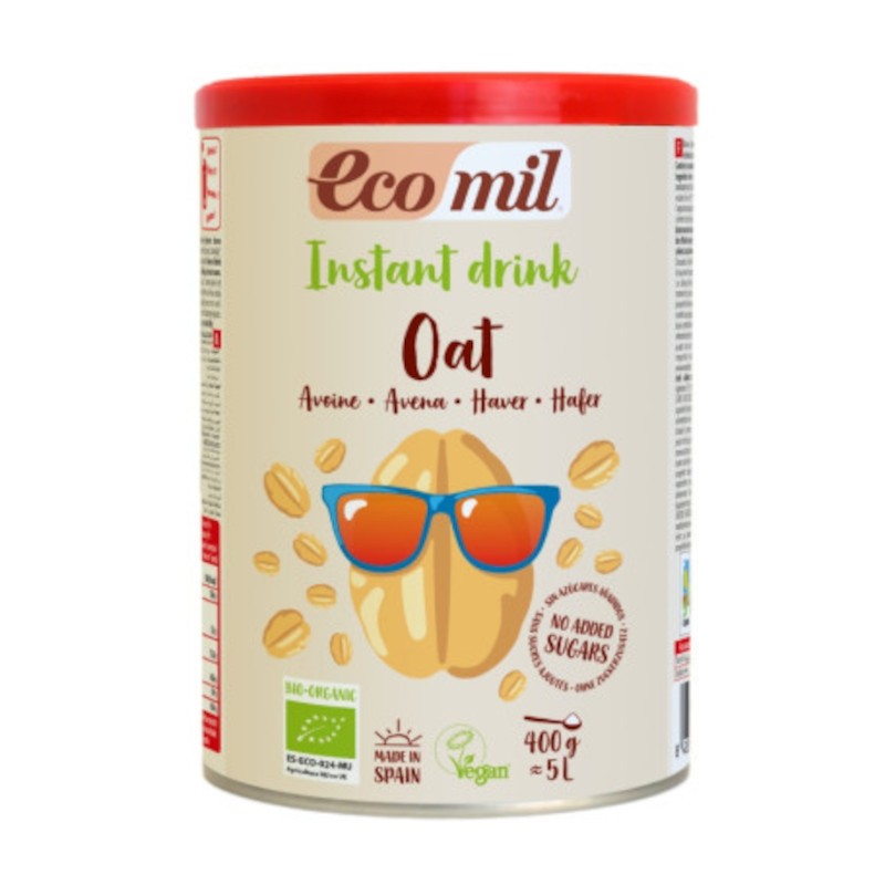 Ecomil Leche en Polvo de Avena Nature Bio 400 g-1
