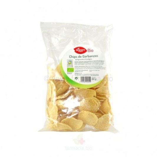 El Granero Integral Chips de Garbanzos Bio 80 g-1
