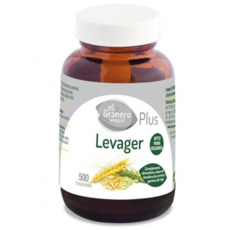 El Granero Integral Levager Levadura de Cerveza y Germen de Trigo 500 Comprimidos-1