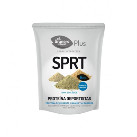 El Granero Integral Sprt Deportistas Proteína Guisante, Algarroba y Cáñamo 200 g-1