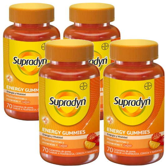 SUPRADYN Activo Gummies Adultos Pack 4x70 Caramelos de Goma-1