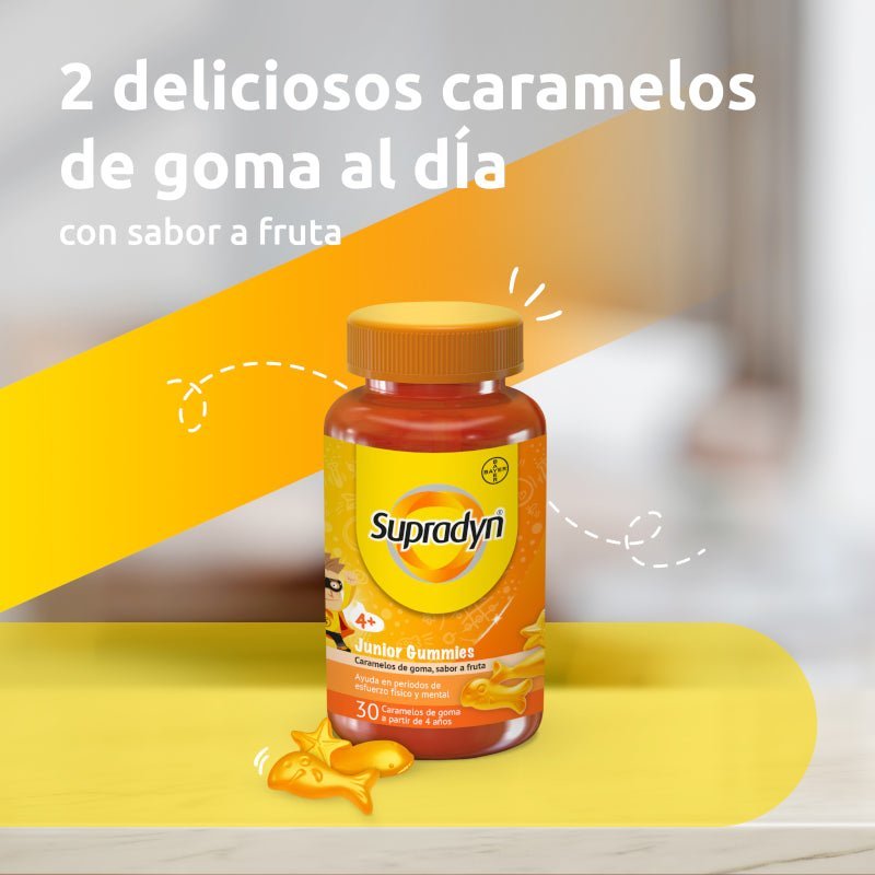 SUPRADYN Pack Gummies Junior 4x30 Caramelos de Goma-4