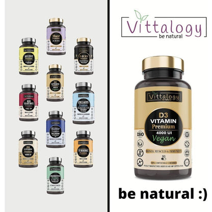 Vittalogy Vitamina D3 Premium Vegan 3x90 Cápsulas【PACK AHORRO】-8