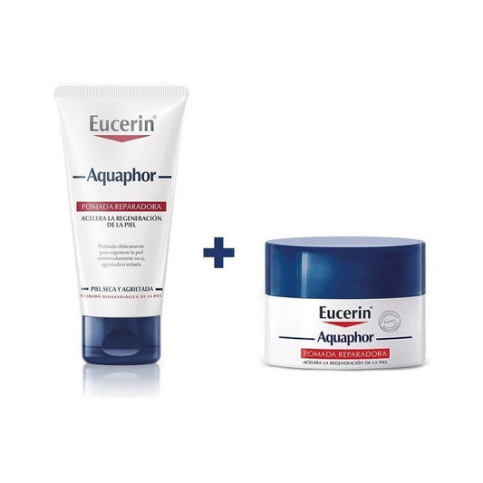 EUCERIN Aquaphor Pomada Reparadora 45g + Bálsamo Nariz y Labios 7g-1