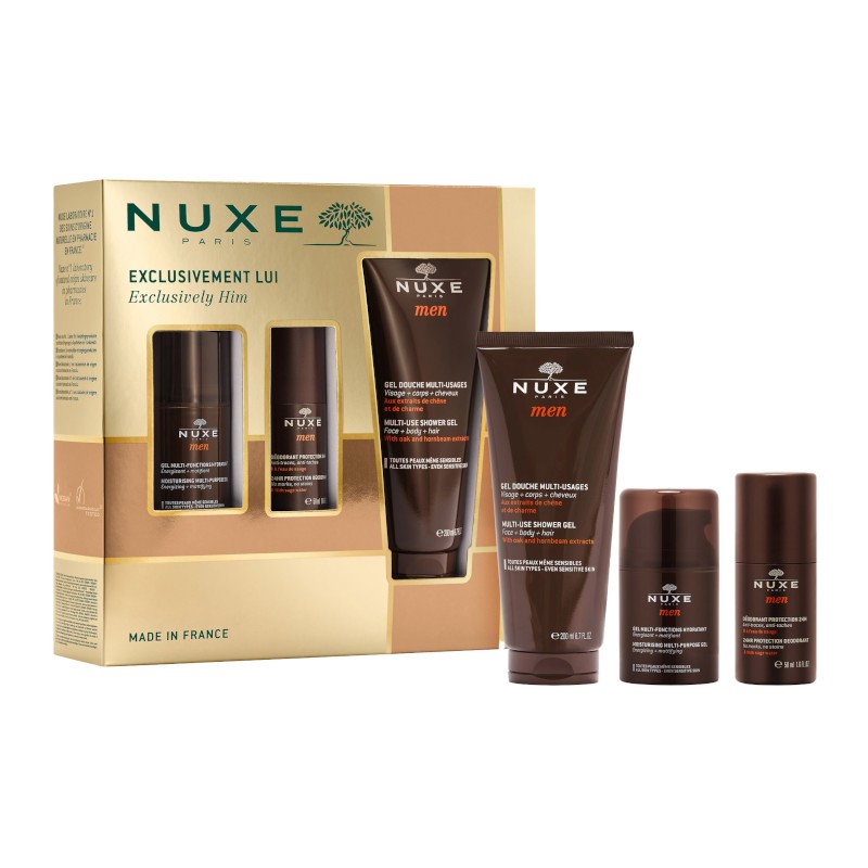Nuxe Cofre Exclusivamente Él: set de cuidados para hombres-2