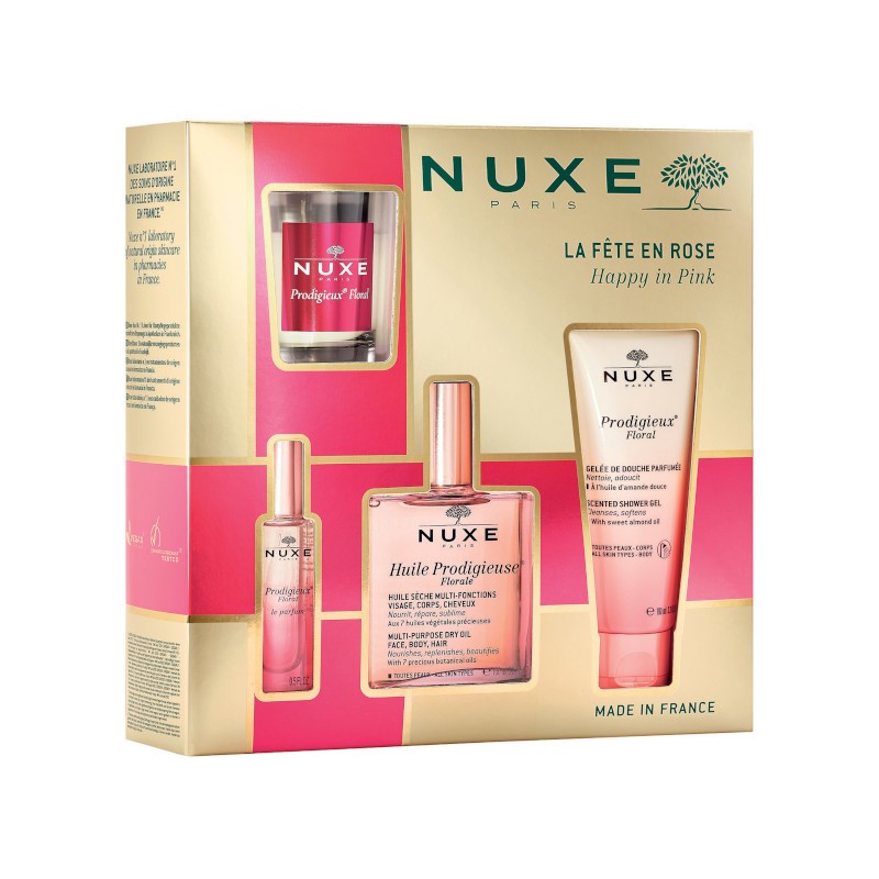 Nuxe Cofre Belleza Prodigieux Floral Fiesta Rosa-1