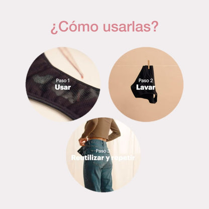 CUMLAUDE LAB Braga Menstrual Talla M-4