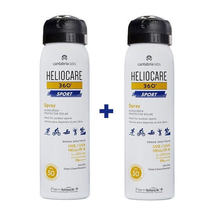 HELIOCARE 360º Sport Spray SPF50【PACK AHORRO】2x100ml-1