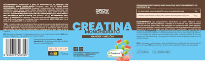 Grow Nutrition Creatine Monohydrate Creapure Watermelon Melon – 250 g
