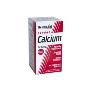 Health Aid Calcio 600 mg 60 Comprimidos-1