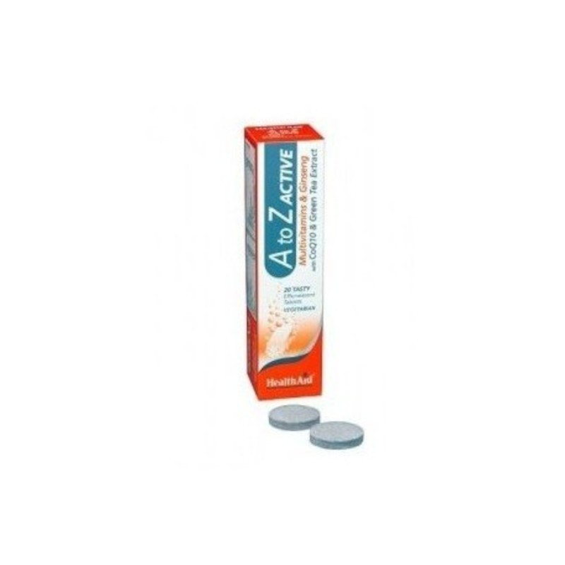 Health Aid Multi A-Z Active 20 Comprimidos Efervescentes-1