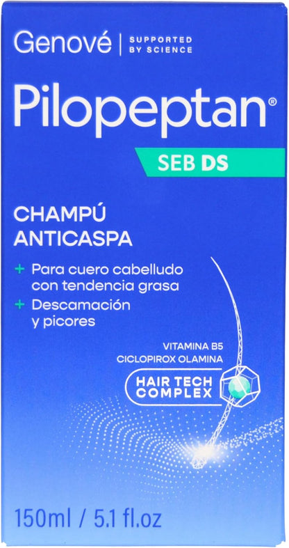 Pilopeptan Seb Ds Champú 150 ml