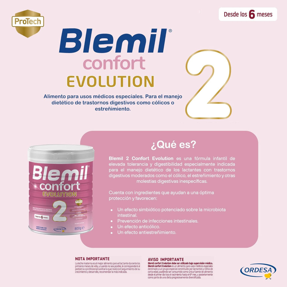 Blemil 2 Confort Evolution 800g