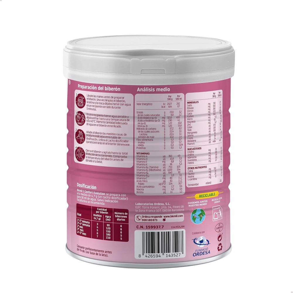 BLEMIL 1 Confort Evolution 800g