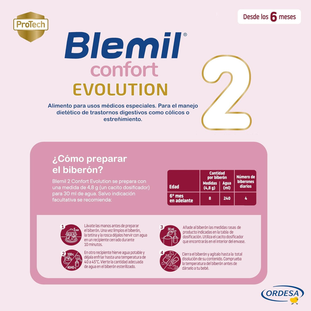Blemil 2 Confort Evolution 800g
