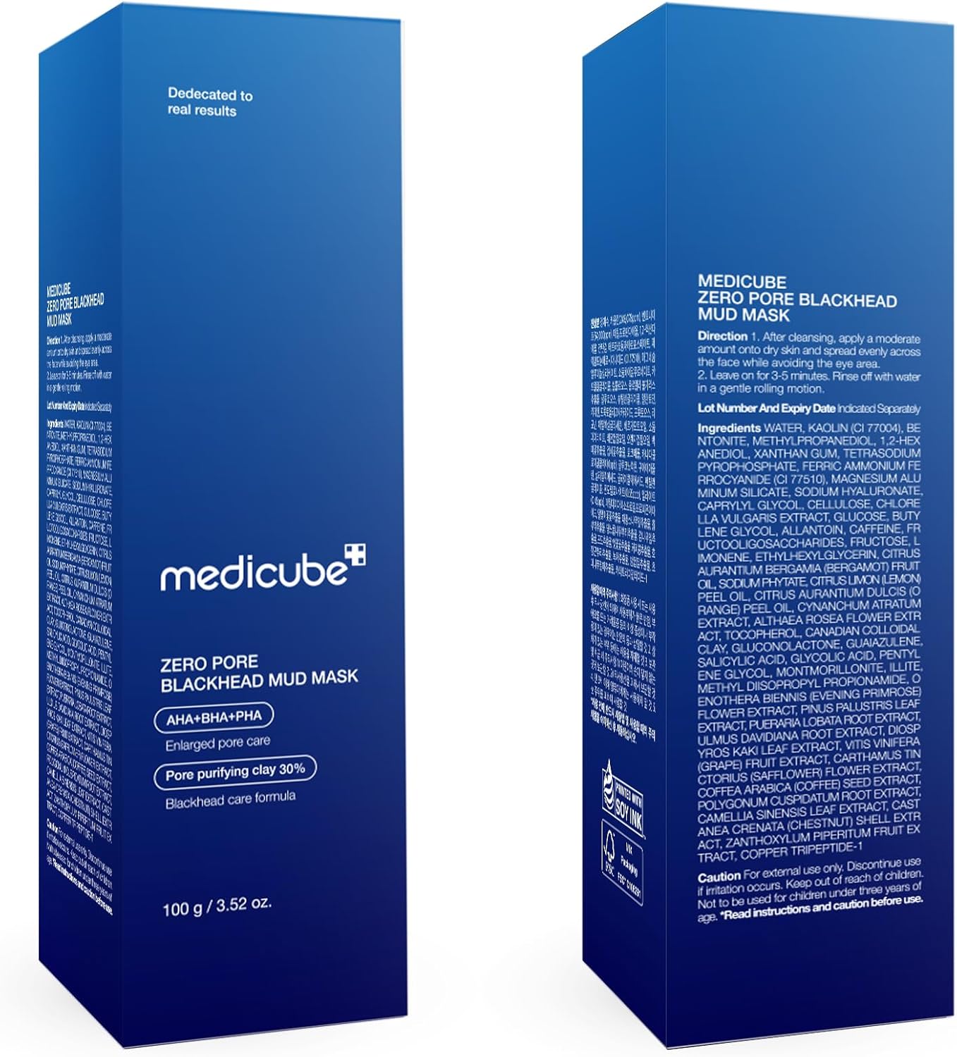 Medicube Zero Pore Blackhead Mud Mask 100g