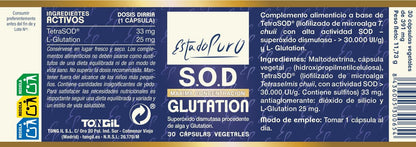 Tongil Estado Puro Glutation 30 Cápsulas