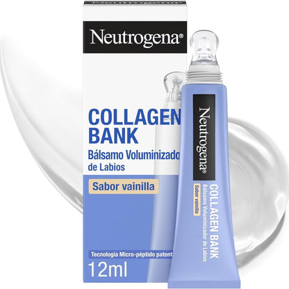 Neutrogena Collagen Bank Bálsamo Voluminizador de Labios Sabor vainilla 12ml