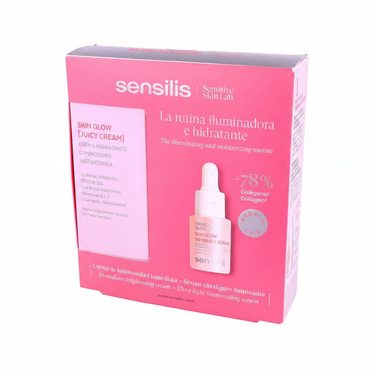 Sensilis Pack Skin Glow Juicy Cream 50 ml + Sérum Vitamina C 15 ml