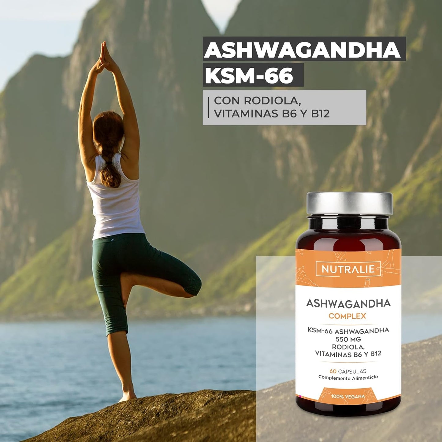 Nutralie Ashwagandha Complex 60 Cápsulas-2