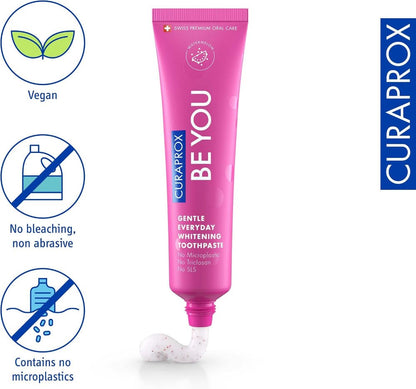 Curaprox Be You Pasta de Dientes Sandía Rosa 60 ml