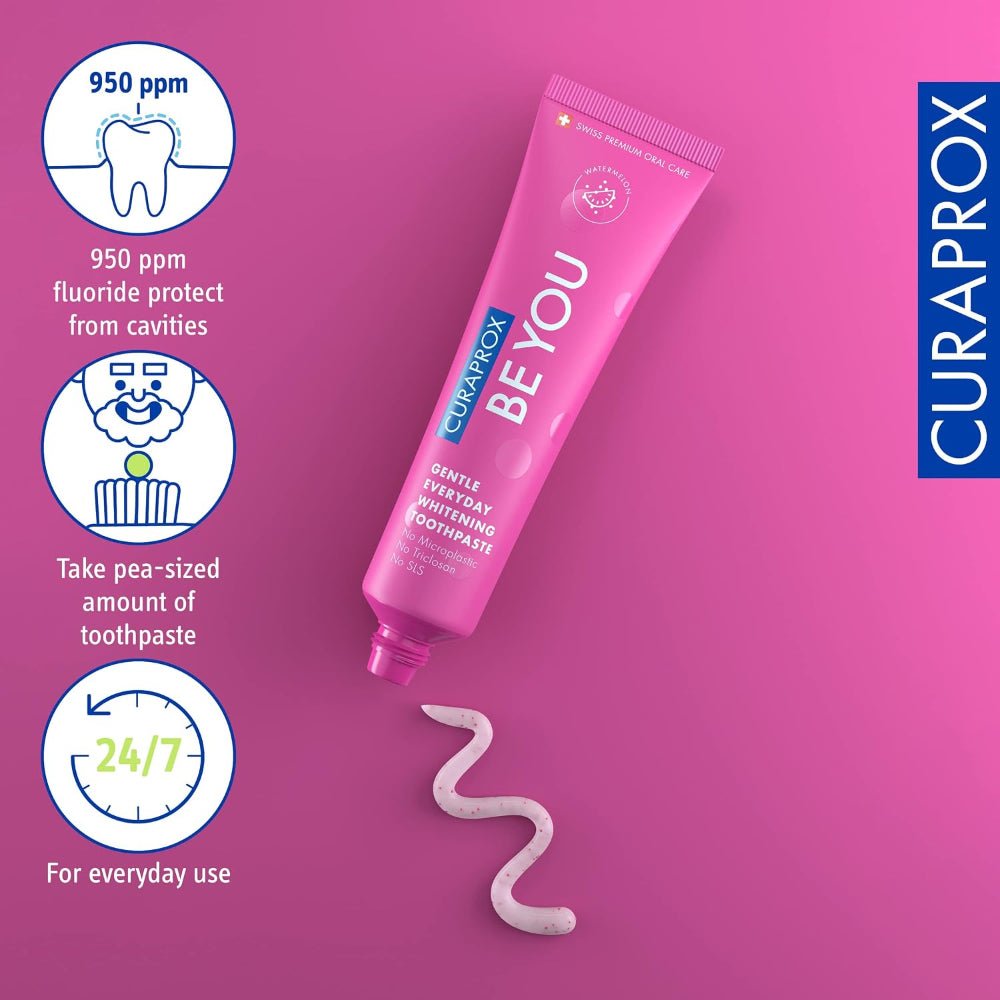 Curaprox Be You Pasta de Dientes Sandía Rosa 60 ml