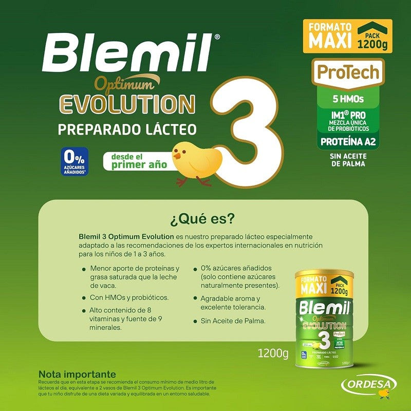 BLEMIL 3 Optimum Evolution Leche de Crecimiento 1200 gr-5