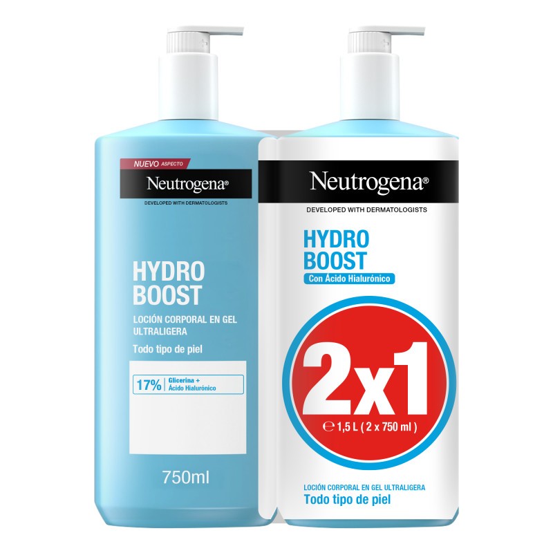 NEUTROGENA Hidro Boost Loción Hidratante Gel 2x750ml-1