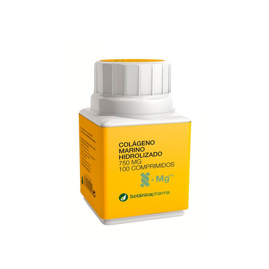 Colágeno Marino Hidrolizado 750MG 100 Comprimidos Botánicapharma-1