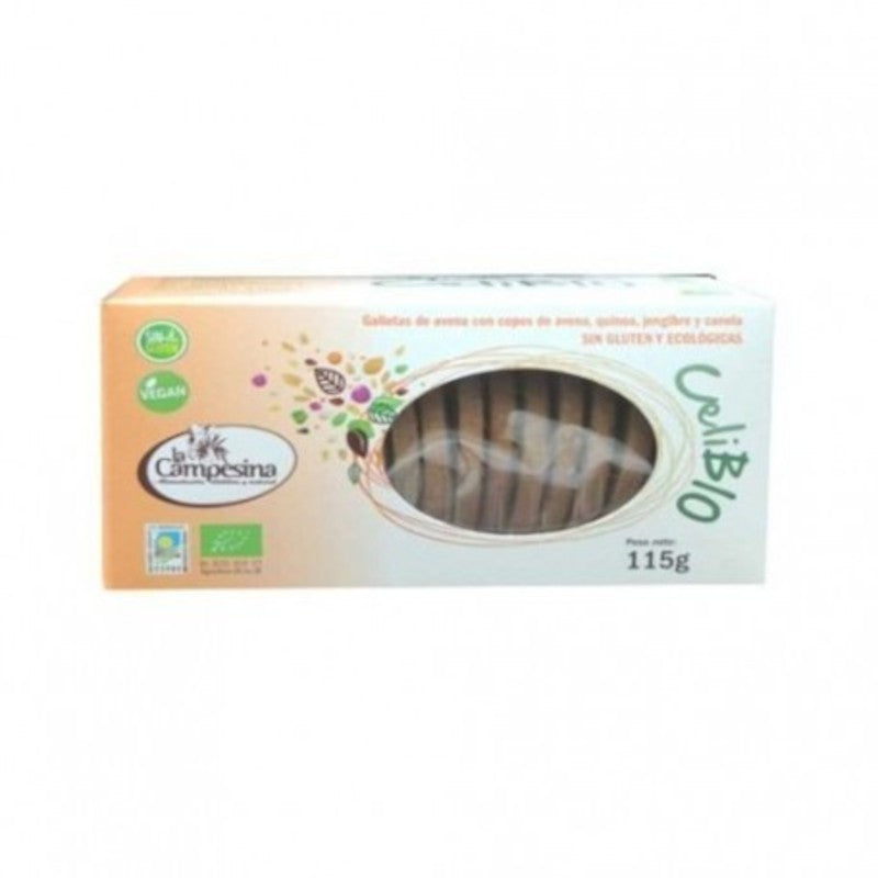 La Campesina Celibio Naranja Sin Gluten Eco 115 g-1