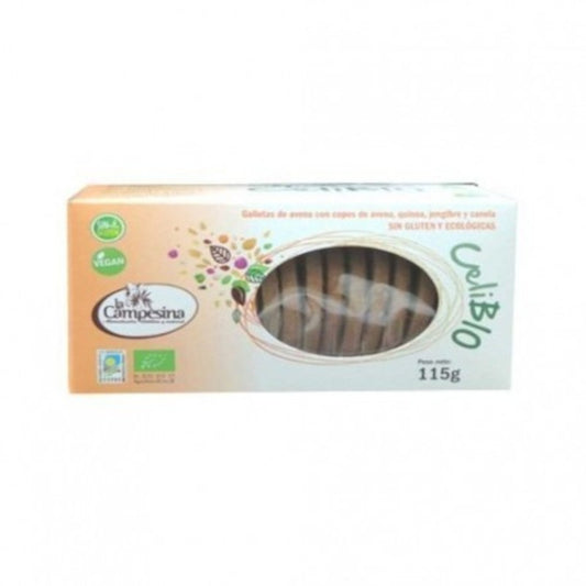 La Campesina Celibio Naranja Sin Gluten Eco 115 g-1