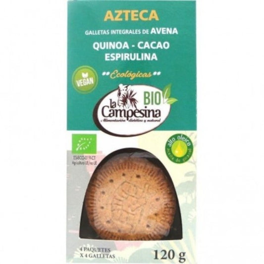 La Campesina Galleta Azteca Bio 120 g-1