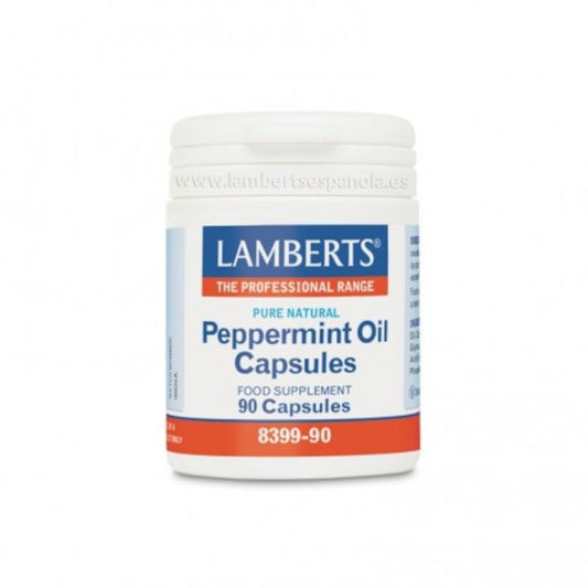 Lamberts Aceite de Hojas de Menta 50 mg 90 Cápsulas-1