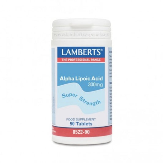 Lamberts Ácido Alfa Lipoico 300 mg 90 Cápsulas-1